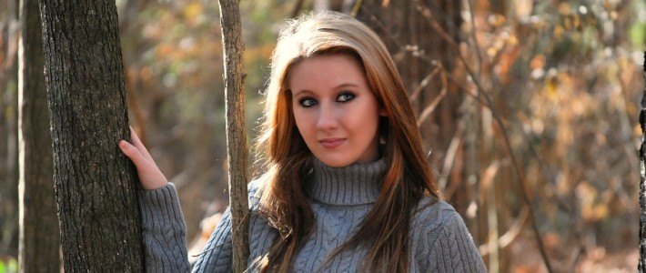 Girl in the Woods